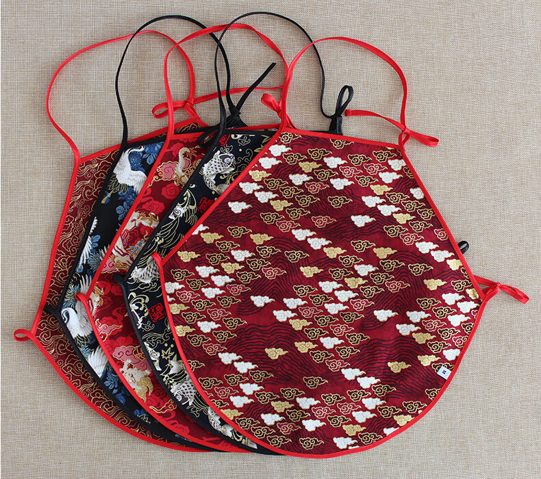 民族风成人肚兜男女士抹胸演出古典纯棉护肚护胃内衣情趣夏季薄款仙鹤