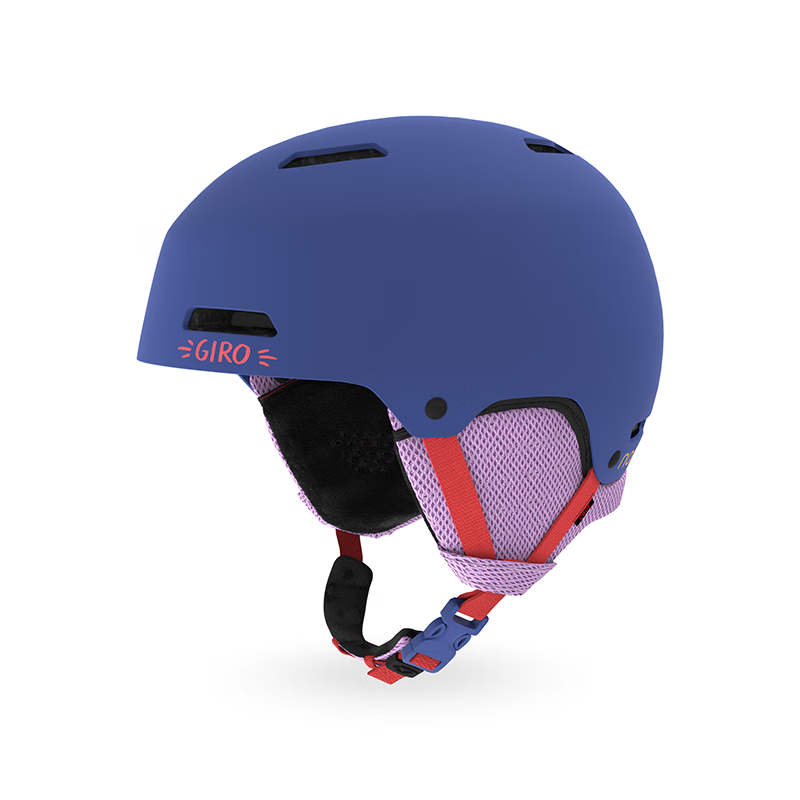 滑雪头盔青少年单双板护具装备crue mips卡通图案 哑光橄榄色matolive