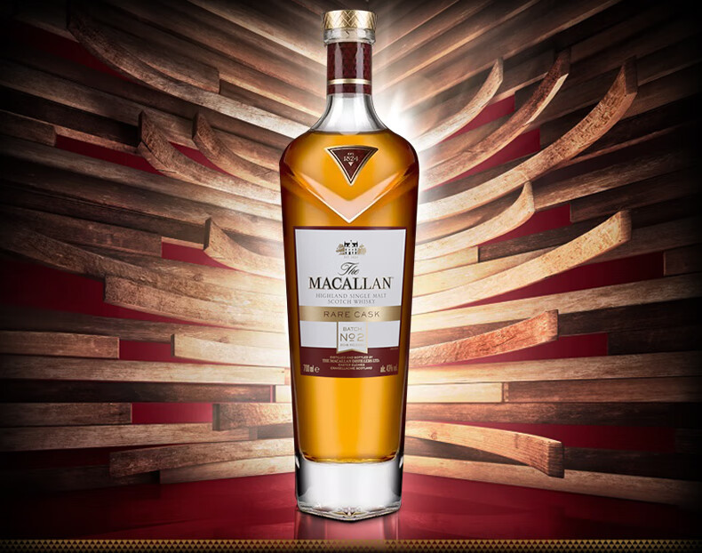 蘇格蘭洋酒macallan麥卡倫藍鑽12年雙雪莉桶單一麥芽威士忌700ml 700