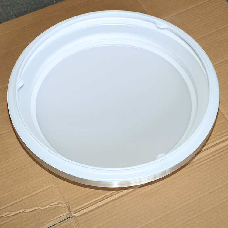 隐形风扇灯灯罩吊扇灯灯罩灯壳亚克力吸顶灯灯罩灯具配件外壳全白风扇