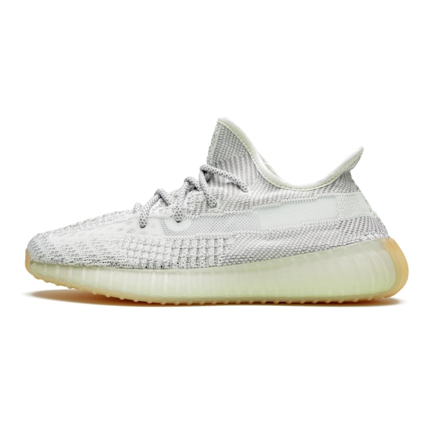 高版本纯原1/1【潮流轻奢】 350 v2 灰白生胶 做旧天使灰天使 fx4348