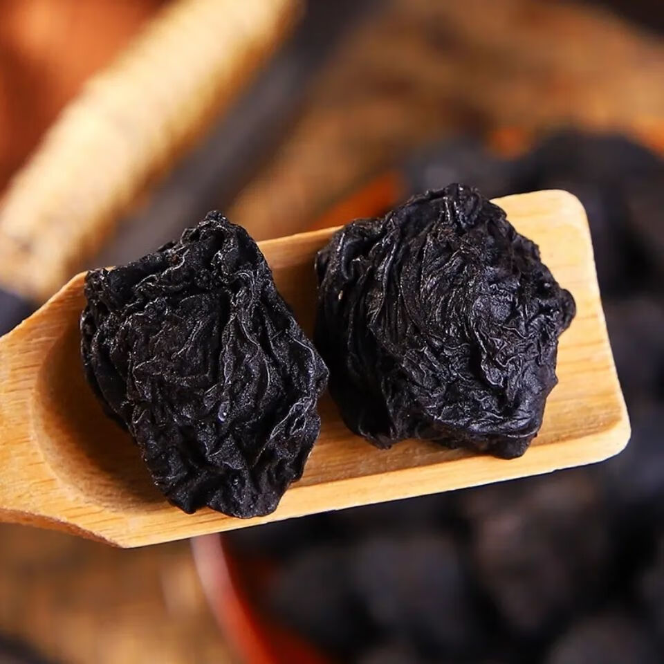 乌梅药用中药炙制乌梅干天山大乌梅酸梅汤原料烟熏泡茶水有仁堂 炙