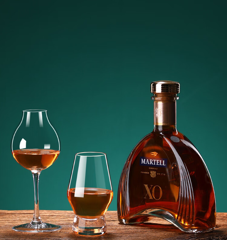 【辉淞优选】威士忌品鉴杯烈酒杯 高脚郁金香洋酒试酒杯水晶玻璃iso