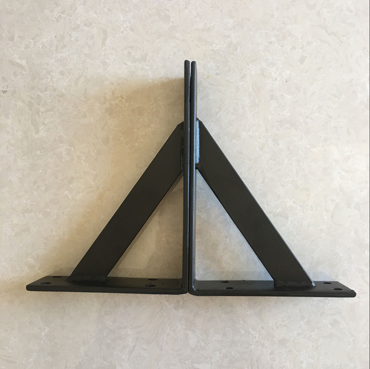 惢琪 层板托加厚三角铁架吧台支架洗手盆托架墙壁台面三脚架置物架