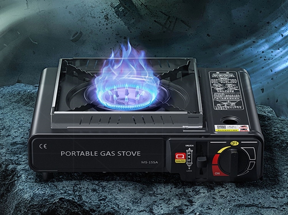 卡磁炉气罐全套卡式炉两用燃气便携式小火锅炉户外煤气罐炉具一体双用