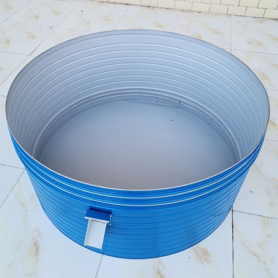 家用储粮仓谷仓粮食桶粮囤铁皮小型粮仓大型钢板仓大米稻谷储谷桶