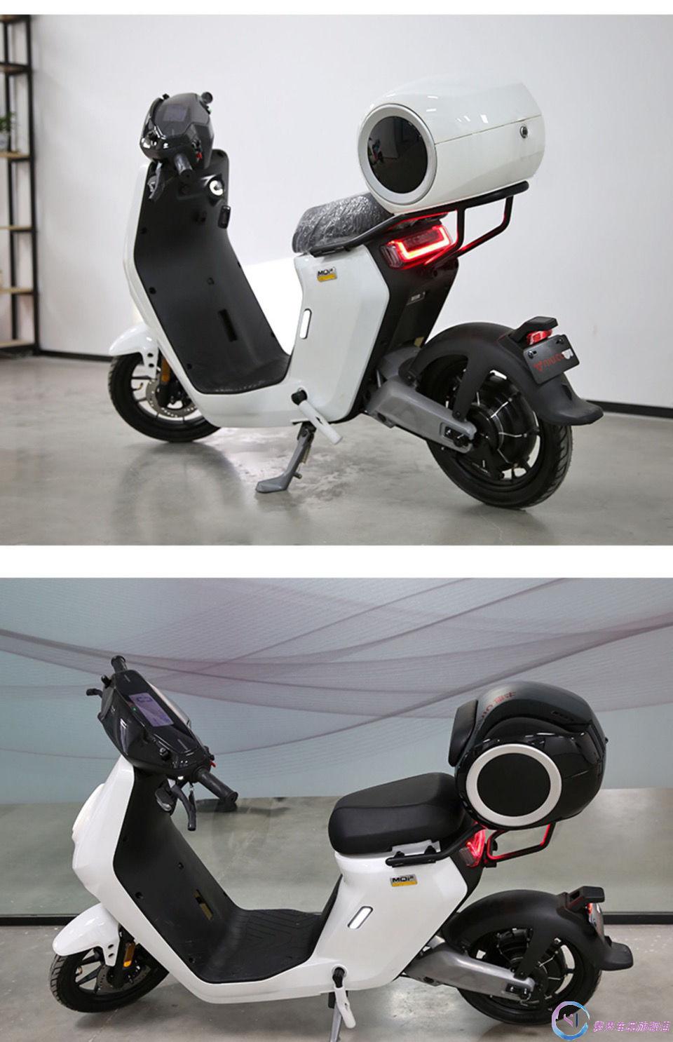 于小牛电动车uqi/uqi /us无损直上可放头盔 白色 uqi/uqi /us/m2/ms