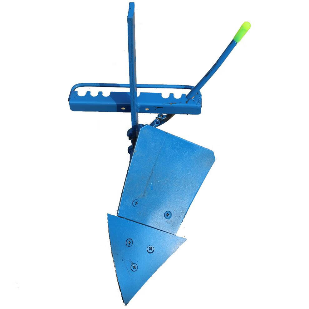 微耕机配套小翻转犁 开沟犁 开沟器 双面边犁 小犁铧 翻地松土犁抖音