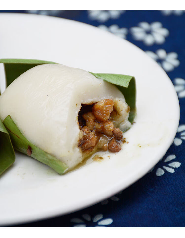 叶儿粑四川宜宾特产猪儿粑传统糯米糕点粑粑特色早餐小吃鸭儿粑 芽菜