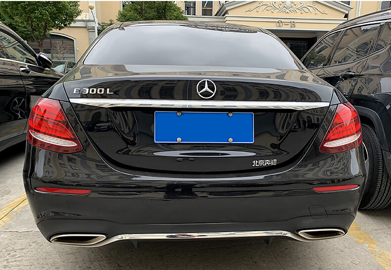 奔驰尾标后车标贴四驱标志glc300c260le300l字母数字改装amg装饰