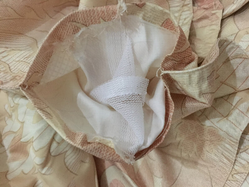 羽绒被被壳被被壳自充绒半成品防钻绒被套立衬工艺防羽布内胆蓝色