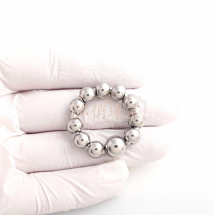 miqiaojlmx阴环男冠状沟环2021欧美钛钢饰品性不锈钢活动滚珠阻隔套环