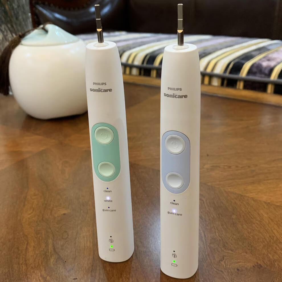 轻微瑕疵飞利浦声波牙刷hx9120hx9160除牙菌斑美白刷头和便携盒9120柄