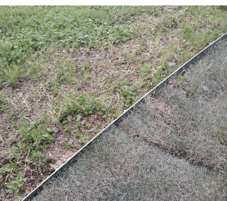 园林绿化草石隔离带201304不锈钢挡土板分隔条弧形草坪收边条3高3cm宽