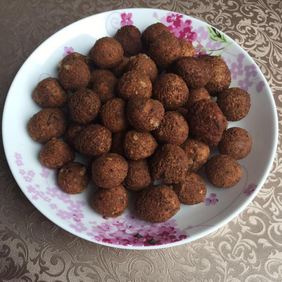 清真北海东门豆面丸子500g做汤涮火锅老北京吃食素丸子五香好吃顺