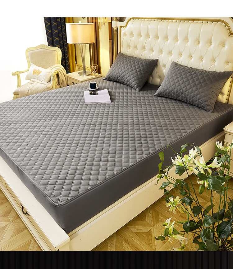 六面全包床笠单件拉链式可拆卸乳胶薄床垫套子防滑席梦思保护套罩 夹