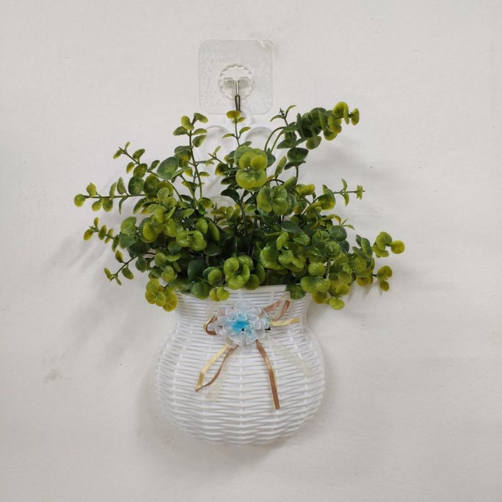 挂墙花篮套装仿真假花挂篮墙壁饰吊篮室内挂壁挂摆设墙面装饰花艺新品