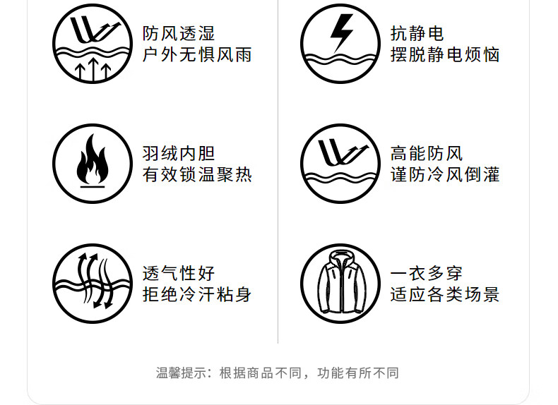 探路者toread套羽绒冲锋衣2021秋冬新款户外保暖休闲女式可套穿冲锋衣