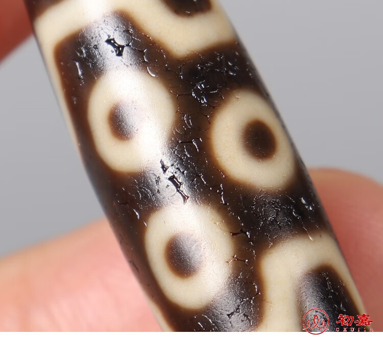 初嘉 西藏七眼天珠 至纯老天珠 藏传密宗天珠项链吊坠【图片 价格