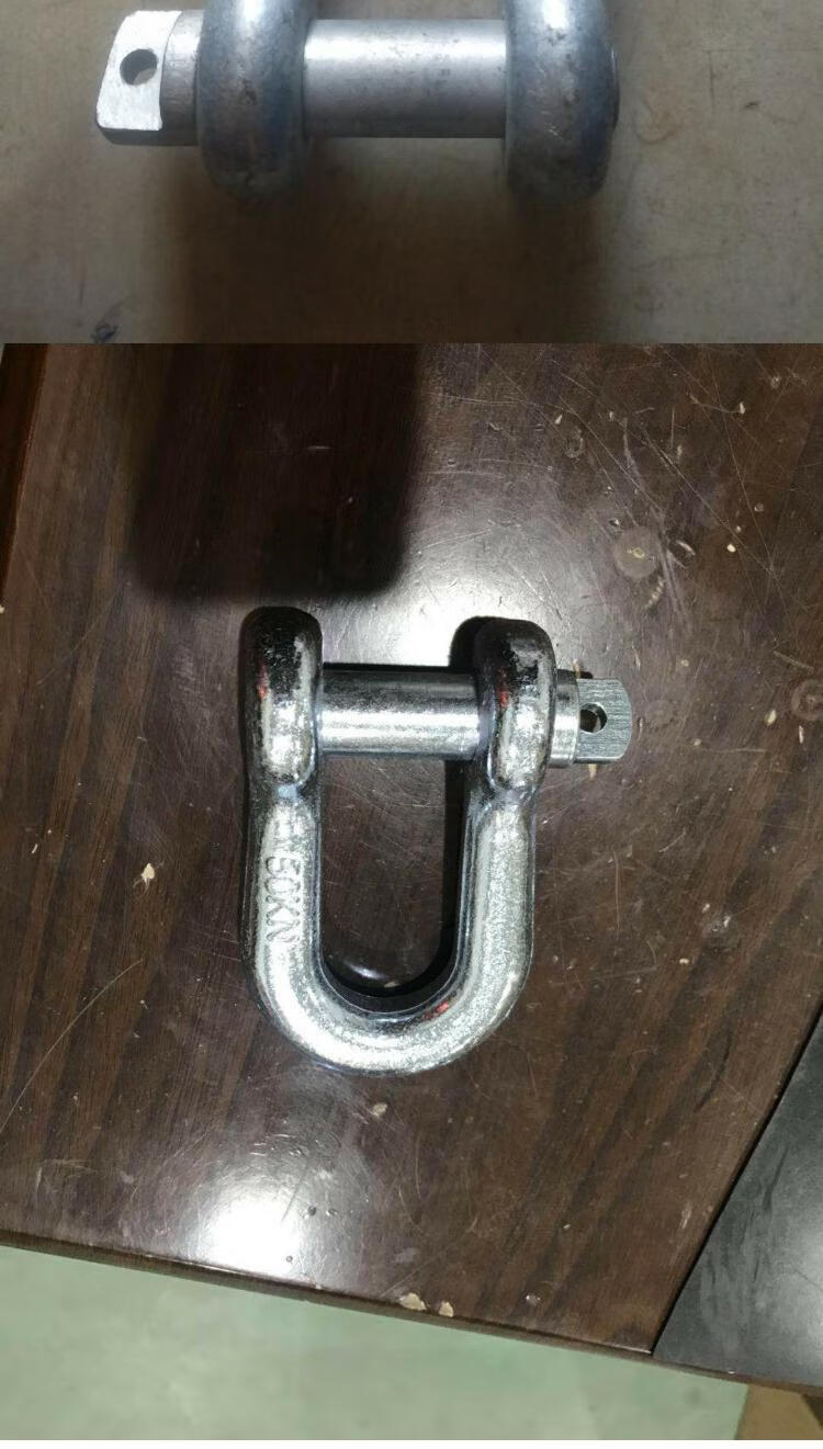 卸扣电力高强度u型环3吨5吨电力专用卡环 5吨 50kn【图片 价格 品牌