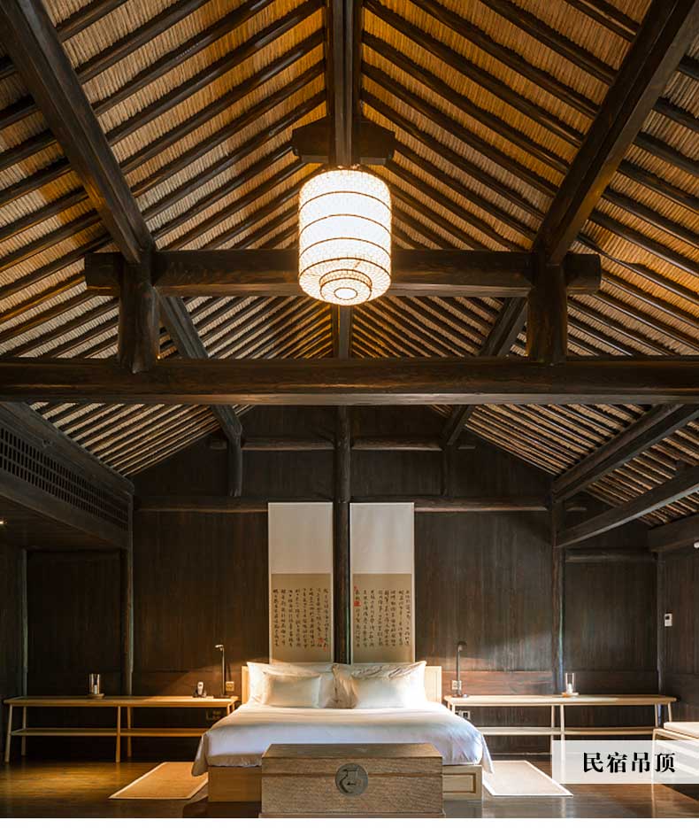 新款装修吊顶竹制席子半成品竹帘卷帘竹席子竹子吊顶墙面装饰民宿酒店