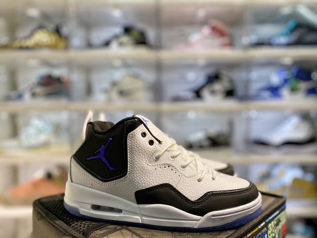 纯原aj23小藤原浩高帮篮球鞋乔23黑白男女百搭复古休闲运动鞋 小麦 36