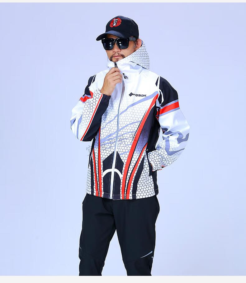 达瓦化氏新款防水保暖秋冬季钓鱼服装男款垂钓服冲锋衣套装男户外防寒