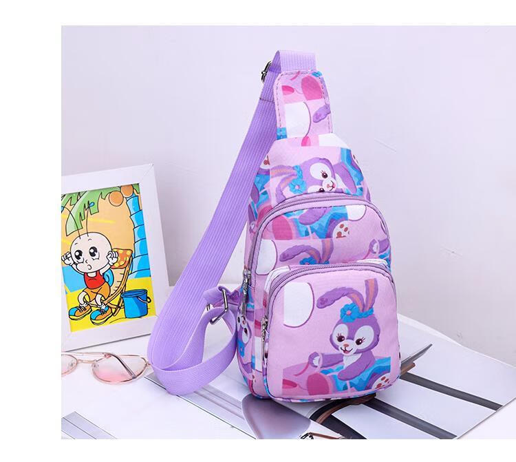 现货速发儿童包包斜挎包男女童旅游小背包卡通可爱胸包男孩户外旅行单