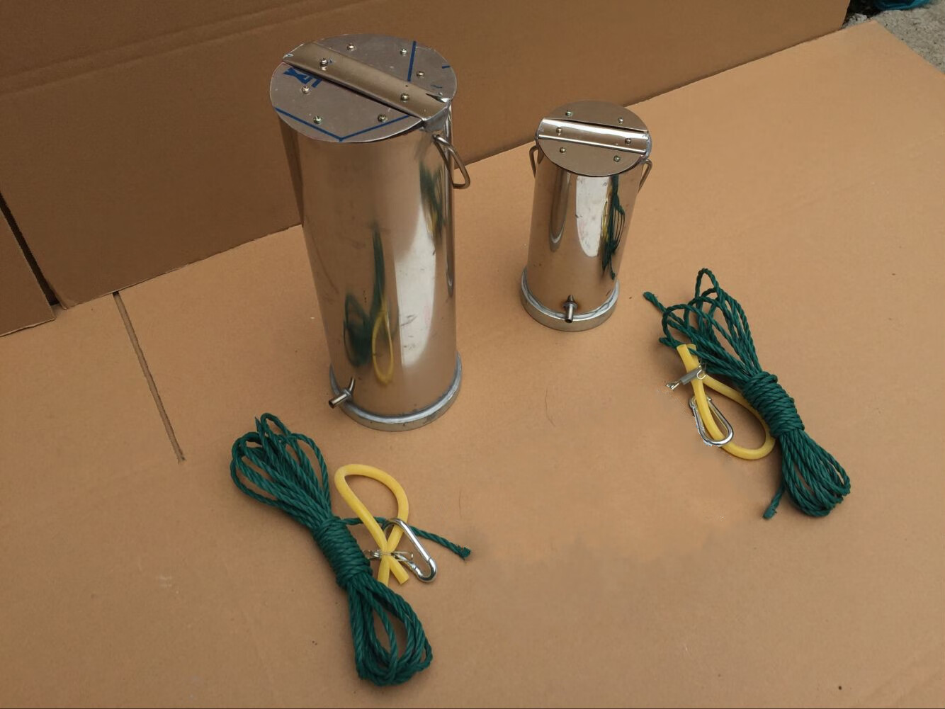 采水器有机玻璃 不锈钢水质采样器 深水污水采样器取样桶1l2l3l5l 有