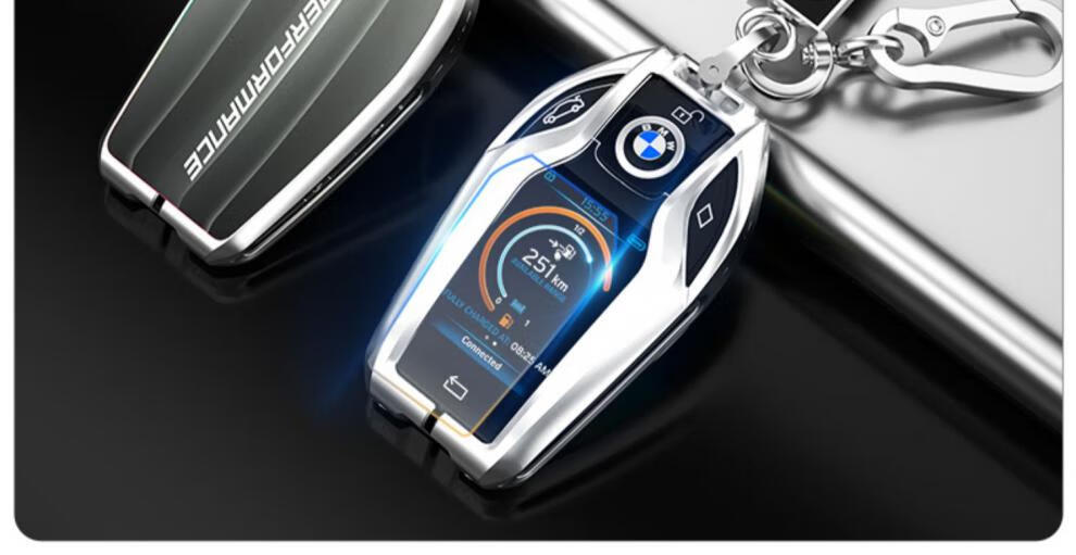 适用于宝马液晶钥匙套触屏7系730li740新x5530le车6系gt630i刀锋壳扣