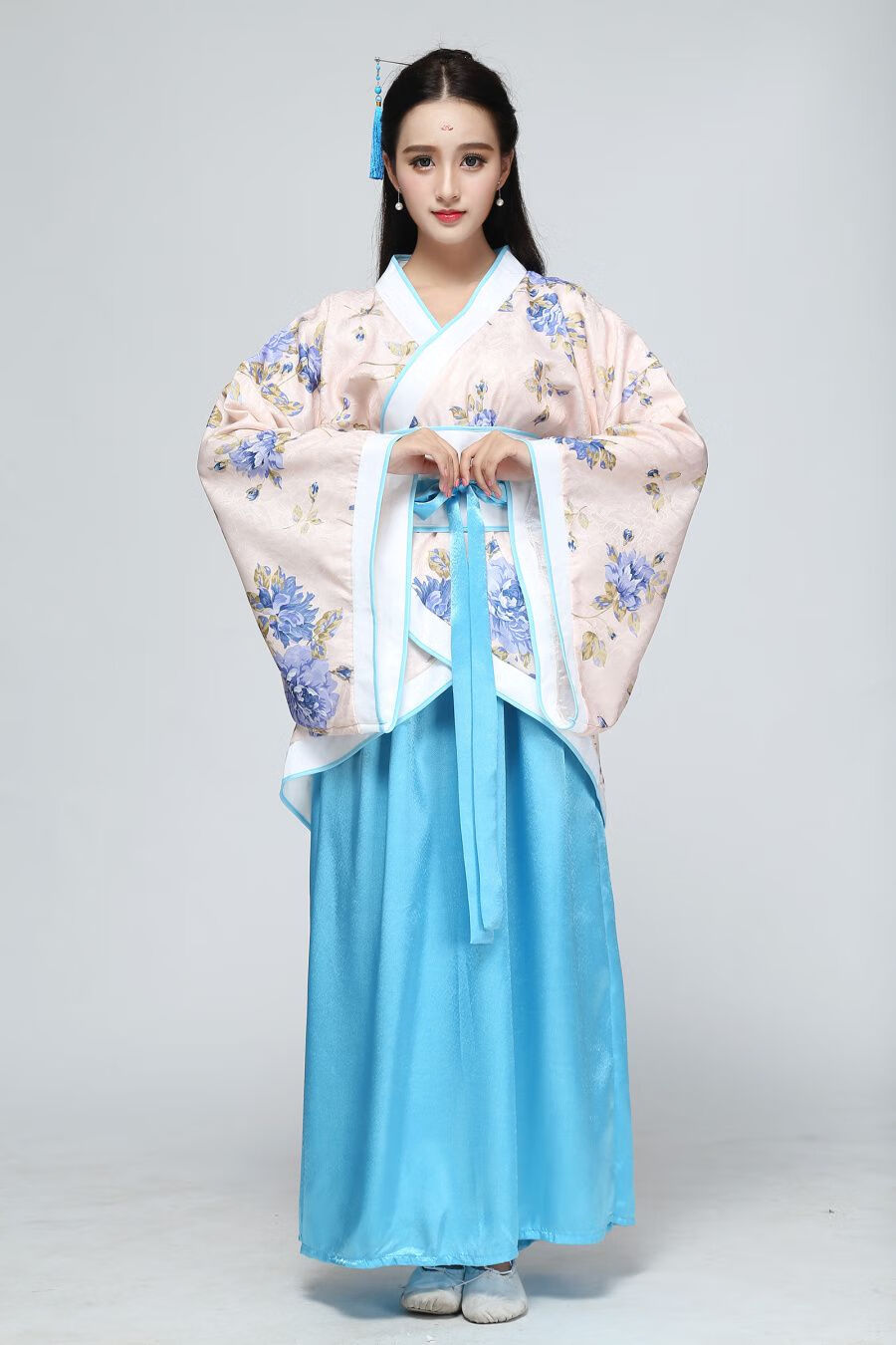 汉服古装服装仙女唐朝古代汉服演出服古典舞蹈襦裙夏公主贵妃唐装女装