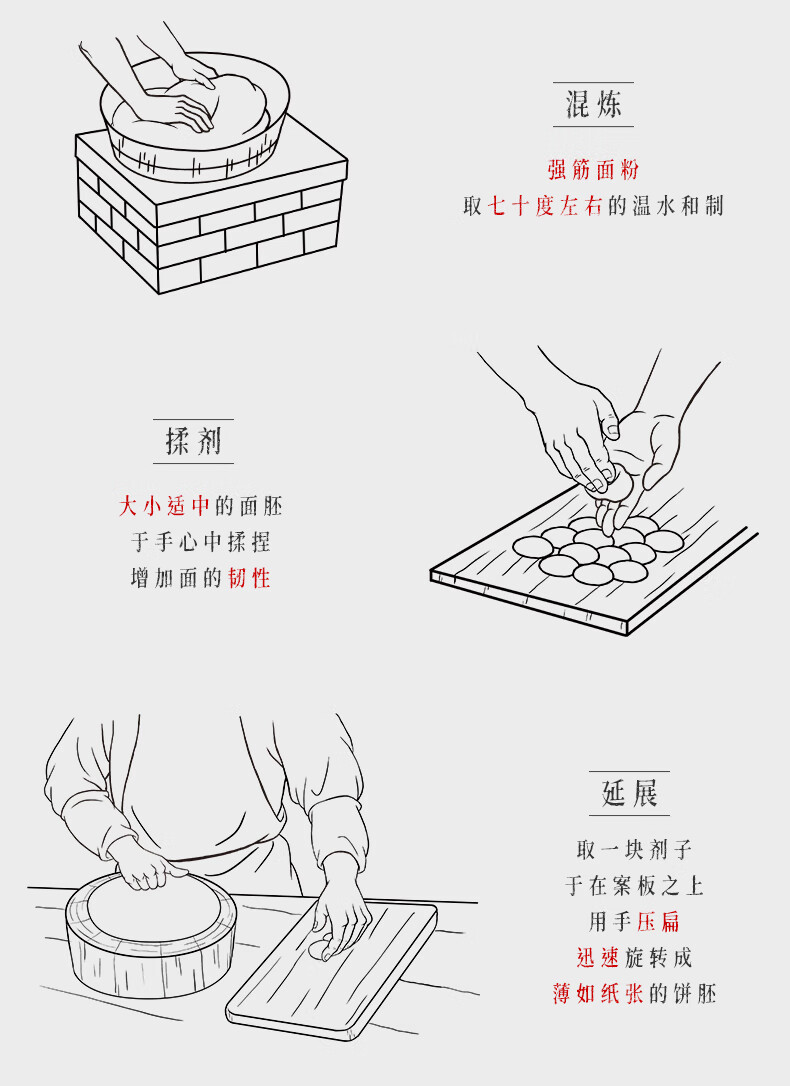 严选好货山东特产80g6包3甜3咸周村香酥烧饼手工芝麻饼孕妇零食传统