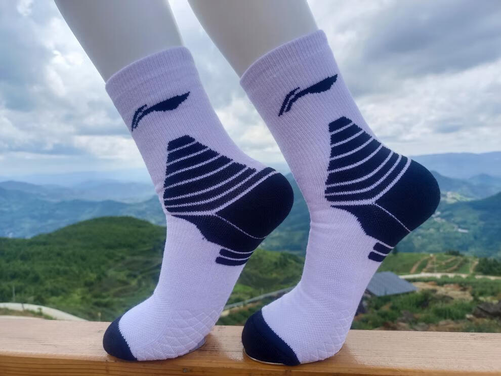 滕讯体育同款cba篮球袜子男中筒高帮夏季球员赞助精英袜毛巾底球袜