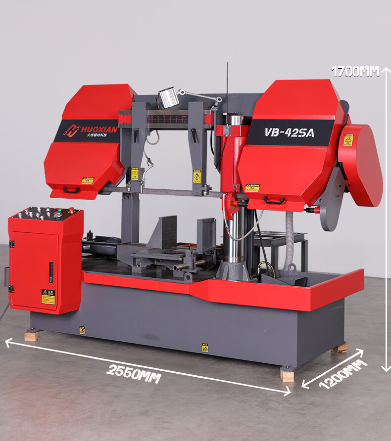 金属带锯床4240全自动电动电锯金属切割钢材零切水锯卧式大型锯床 vb