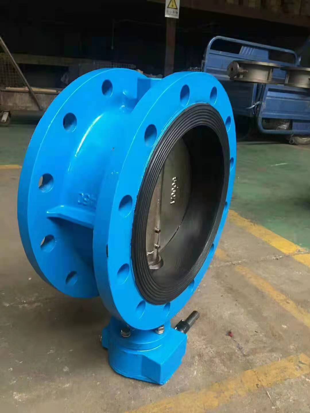 d341x-16沪工涡轮法兰蝶阀软密封蝶阀dn8100 150 200 250 300 dn50