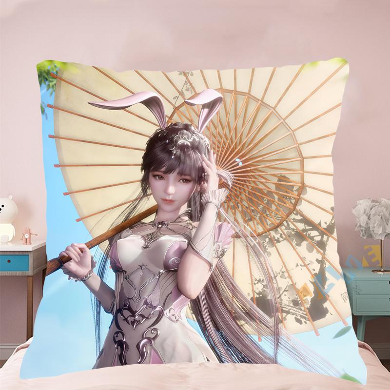 简萃 斗罗大陆周边 国漫动漫沙发床靠枕孩子学生日礼物唐三小舞抱枕