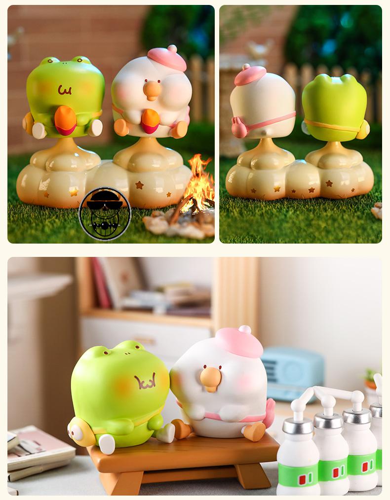 十二栋toby两小无猜盲盒系列可爱秃比青瓜公仔摆件确认款 一起嗯嗯