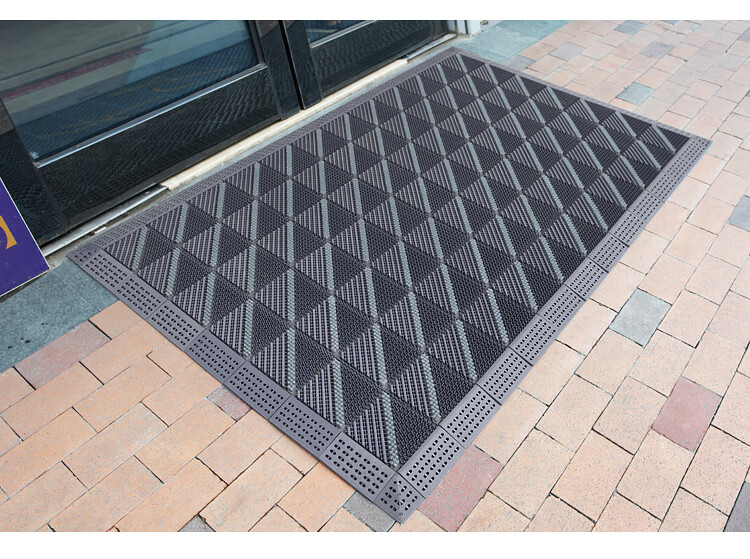 大门外脚垫室外地垫门口进门塑料蹭土门垫酒店商用户外脚垫入户门前