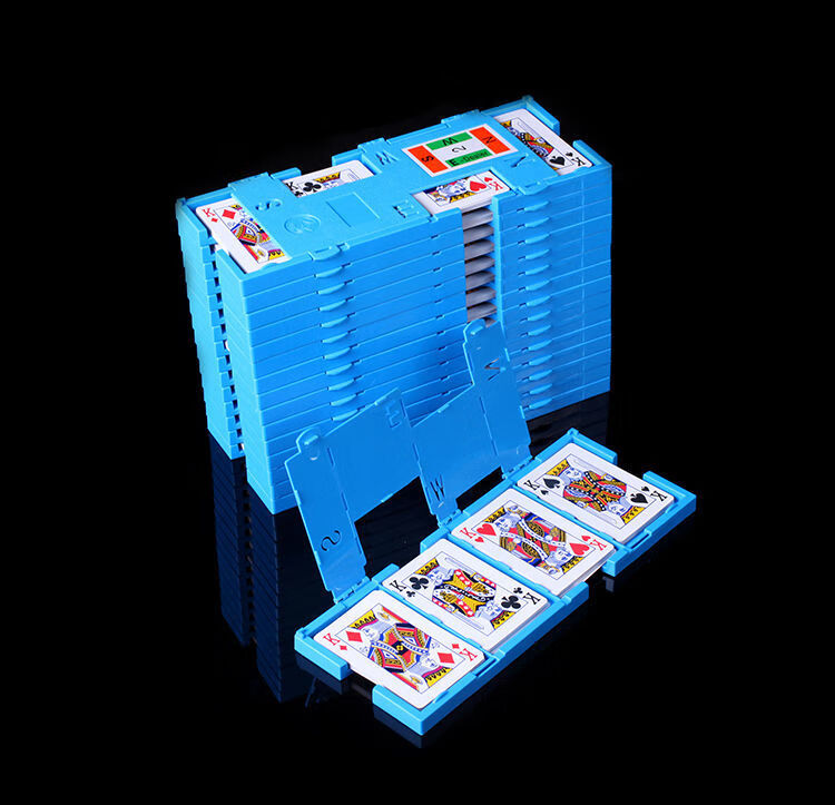 祥瑞云桥牌精品套装包c型一桌套装银色箱子