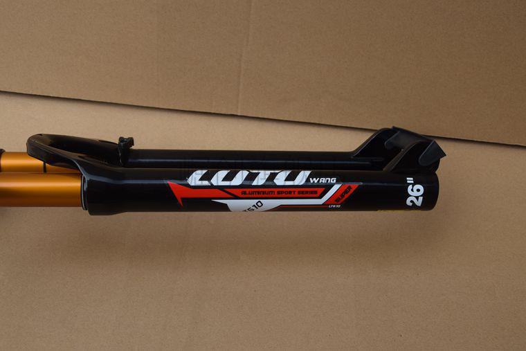 5气叉神叉避震前叉26寸气叉同款 锥管29寸 黑色黑管肩控 一支【图片