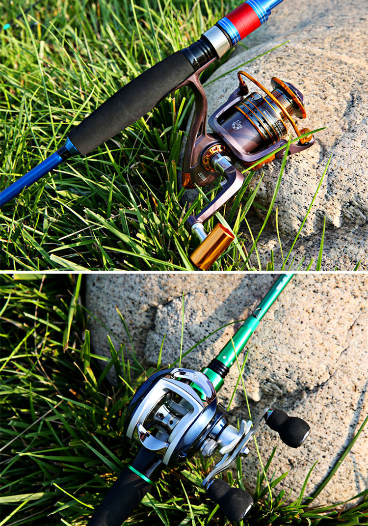 适用于劲龙雷强路亚竿套装海钓大物竿新手碳素鱼竿套装海钓竿海竿杆自