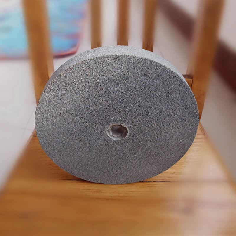砂轮磨刀机棕刚玉80目磨刀石家用砂轮片粗磨工业砂轮圆形油石1 80目
