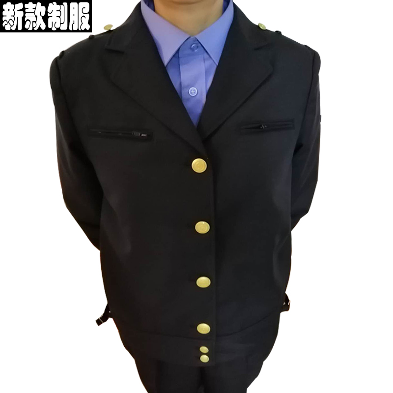 鐵路制服新款鐵路男女機務段作業服19式制服外套職業夾克乘務員春秋