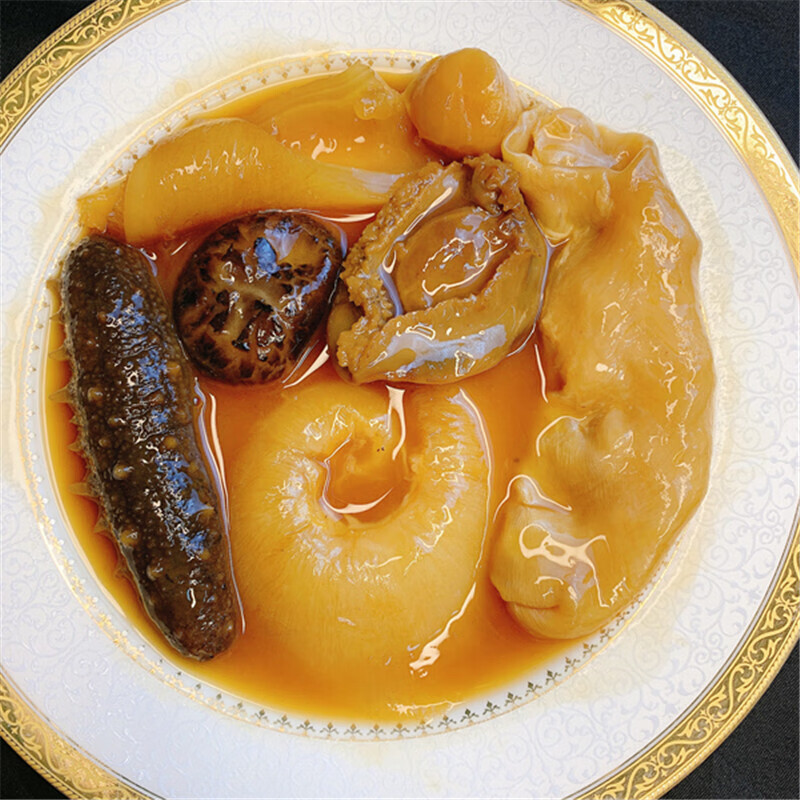 豪华佛跳墙加热即食海鲜海参鲍鱼黄花胶鱼唇花菇酒店会所专用
