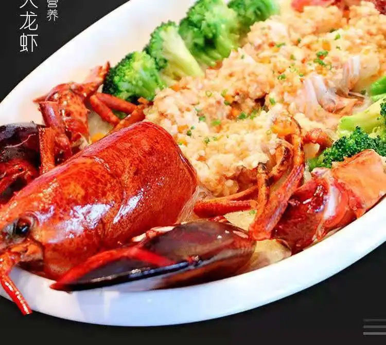 冰鲜波士顿龙虾大波龙鲜活速冻海鲜龙虾特大超大波龙