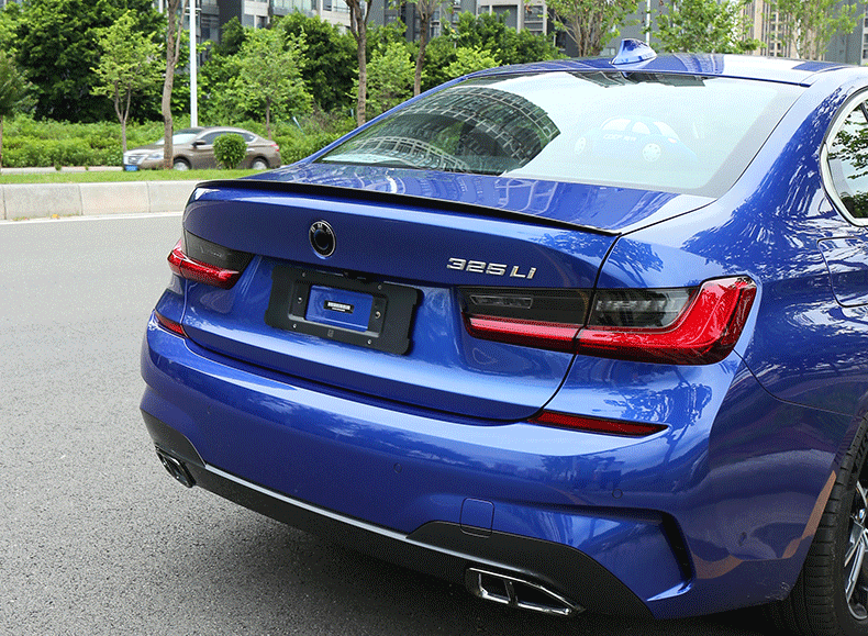 适用于适用于新款宝马3系尾翼320li325li三系曜夜升级改装外观套件
