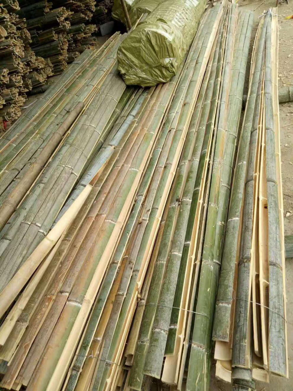 竹片竹条竹片竹条菜棚架子蔬菜大棚菜棚小拱棚竹坯子毛竹片隔断骨架