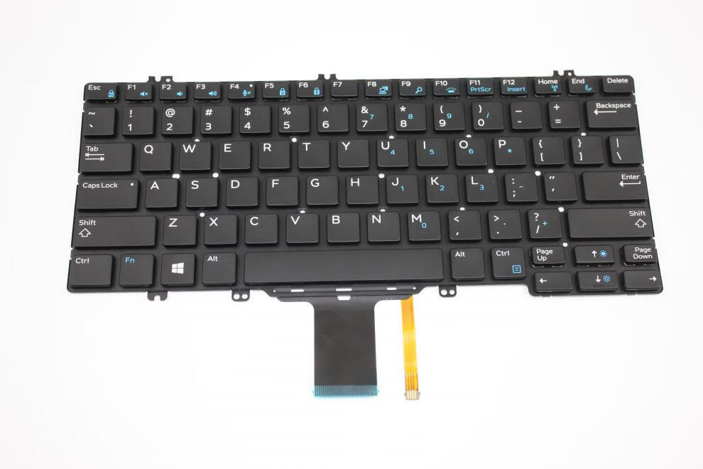 适用于dell戴尔 latitude e5270 e7270 笔记本电脑键盘更换 配件 全新