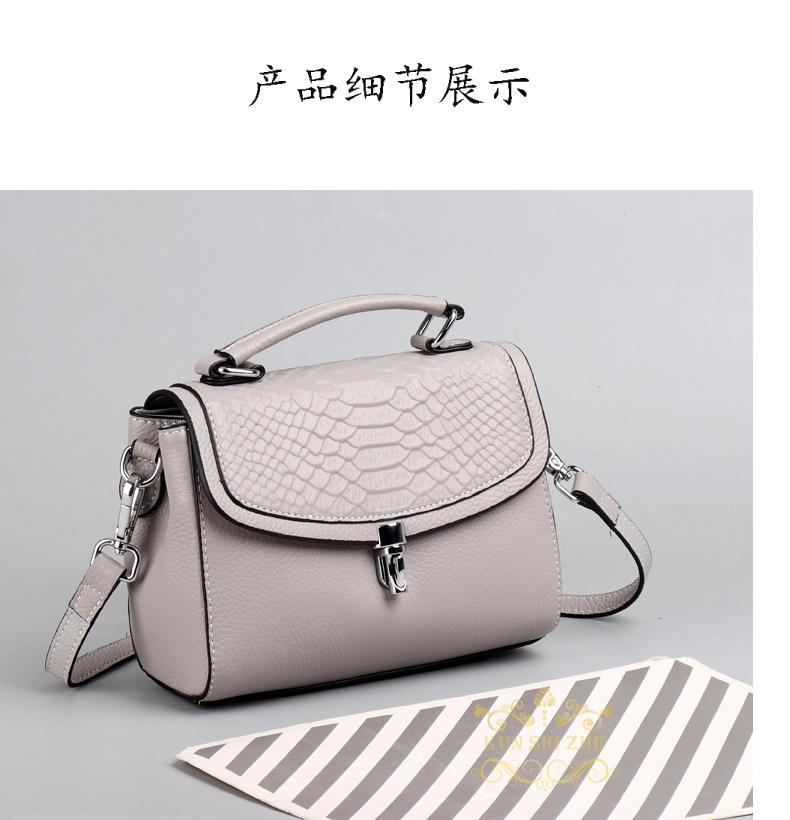 品牌单肩包女新款真皮女包手提包女时尚休闲斜挎包女奢侈品女士包包送