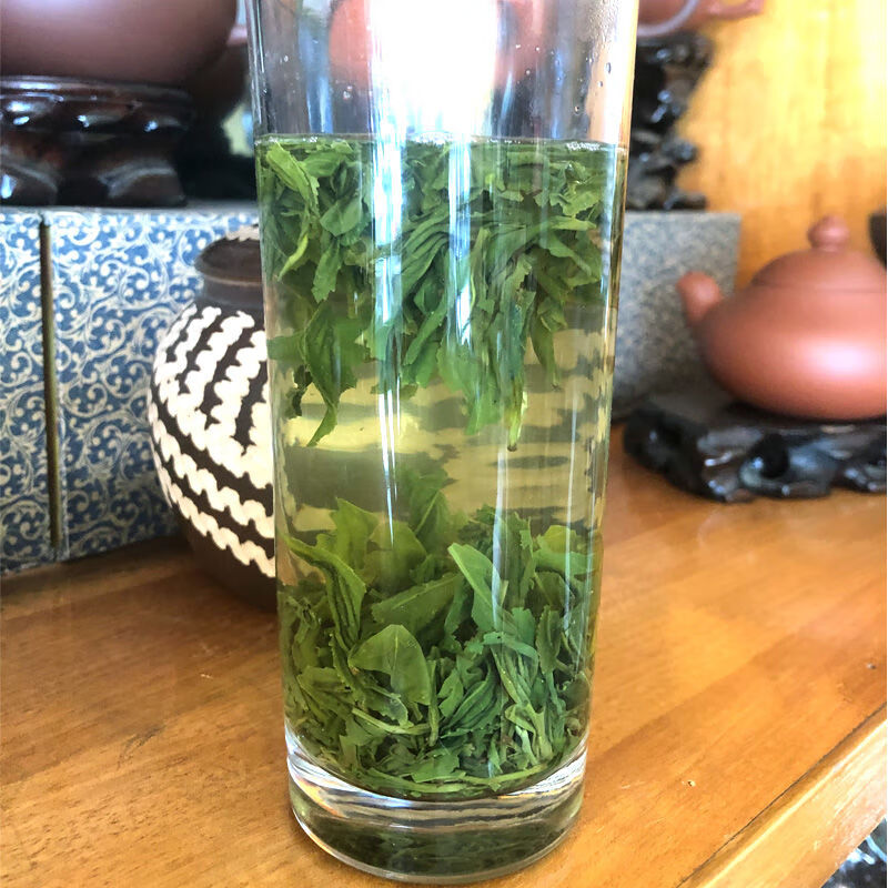 2021新茶散装便宜茶叶批发高山春茶饭店招待湖南石门绿茶一斤500g